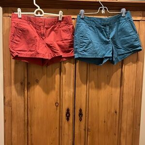 JCrew Set of 2 Chino Shorts